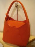 フエルトバッグ　オレンジ