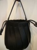 巾着型2wayショルダーバッグ　ブラック
