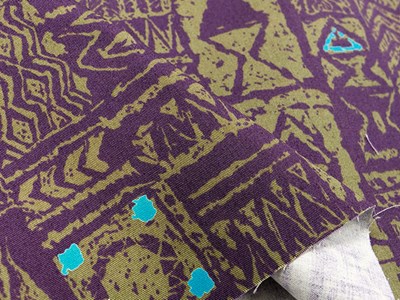 C.ブロードプリント（カーキー） メイン4:3