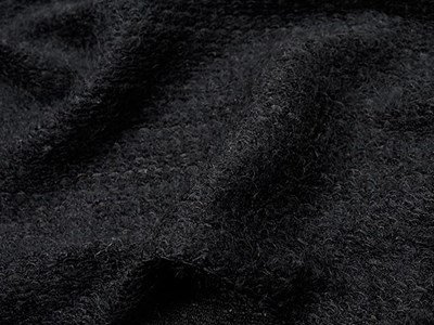 エアリーウール混ニット（ブラック） メイン4:3