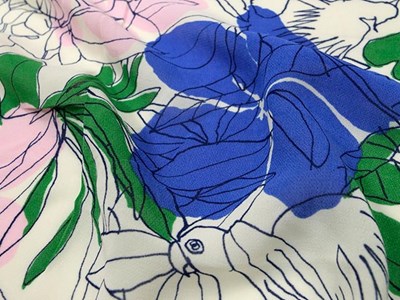 Raボイルトロピカルプリント（ブルー） メイン4:3