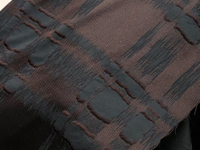 Peカスリチェックジャカード（ダークブラウン） メイン4:3