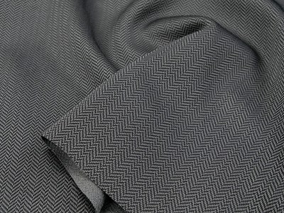 Peヘリンボンストレッチ（ガンメタリック） メイン4:3