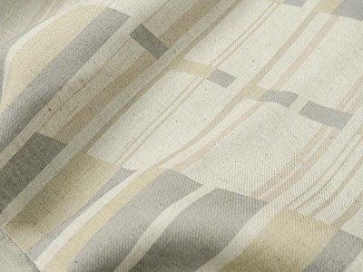 Li/C薄手幾何ストライプ（グレー） メイン