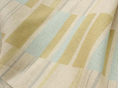 Li/C薄手幾何ストライプ（ターコイズ） メイン