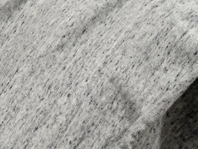 ウール混薄手ソフト杢天竺（グレー） メイン4:3