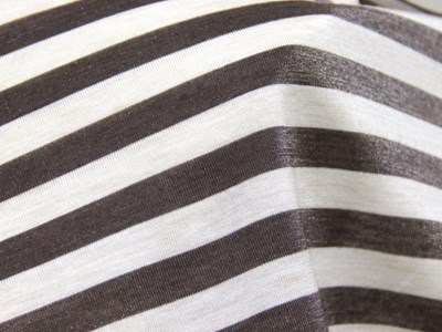 スパーク天竺ボーダー（ダークブラウン） メイン