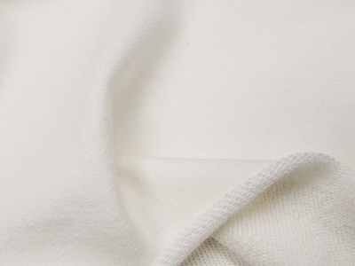 リネンコットン裏毛（ホワイト） メイン4:3