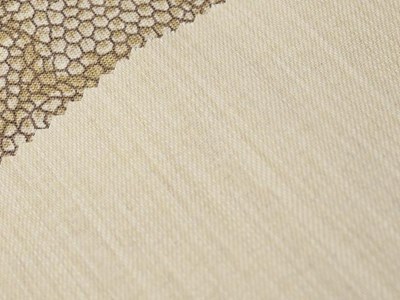 ストレッチデニム裏蛇紋プリント（ベージュ） メイン