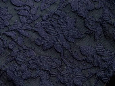 ボタニカルジャカード（ダークネイビー） メイン4:3