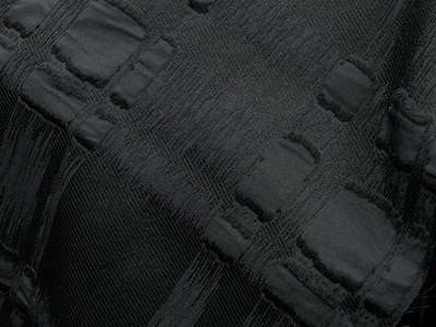 Peカスリチェックジャカード（ブラック） メイン4:3