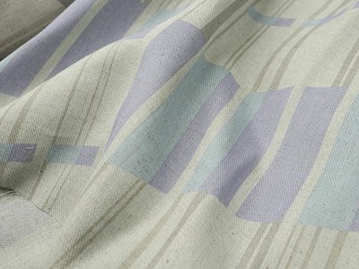 Li/C薄手幾何ストライプ（ウルトラマリン） メイン