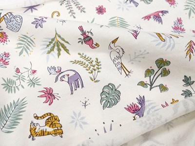 SZ天竺イラストプリント（ズー） メイン4:3