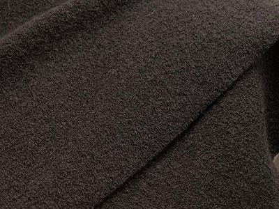 ウール混ブークレニット（ダークブラウン） メイン4:3