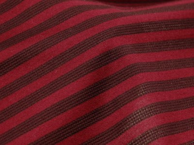 コットンボーダージャージー（ダークレッド） メイン