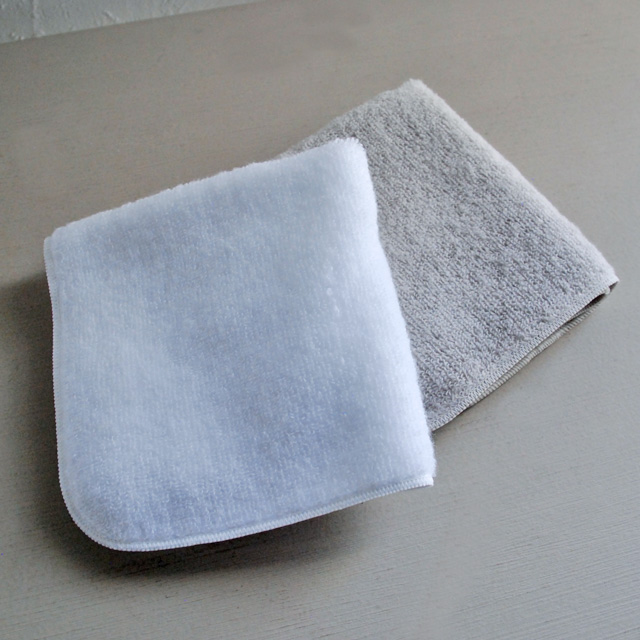 フランジュールの高級タオル、モアルー。上質なコットン、コーマ無撚糸でお作りしています。