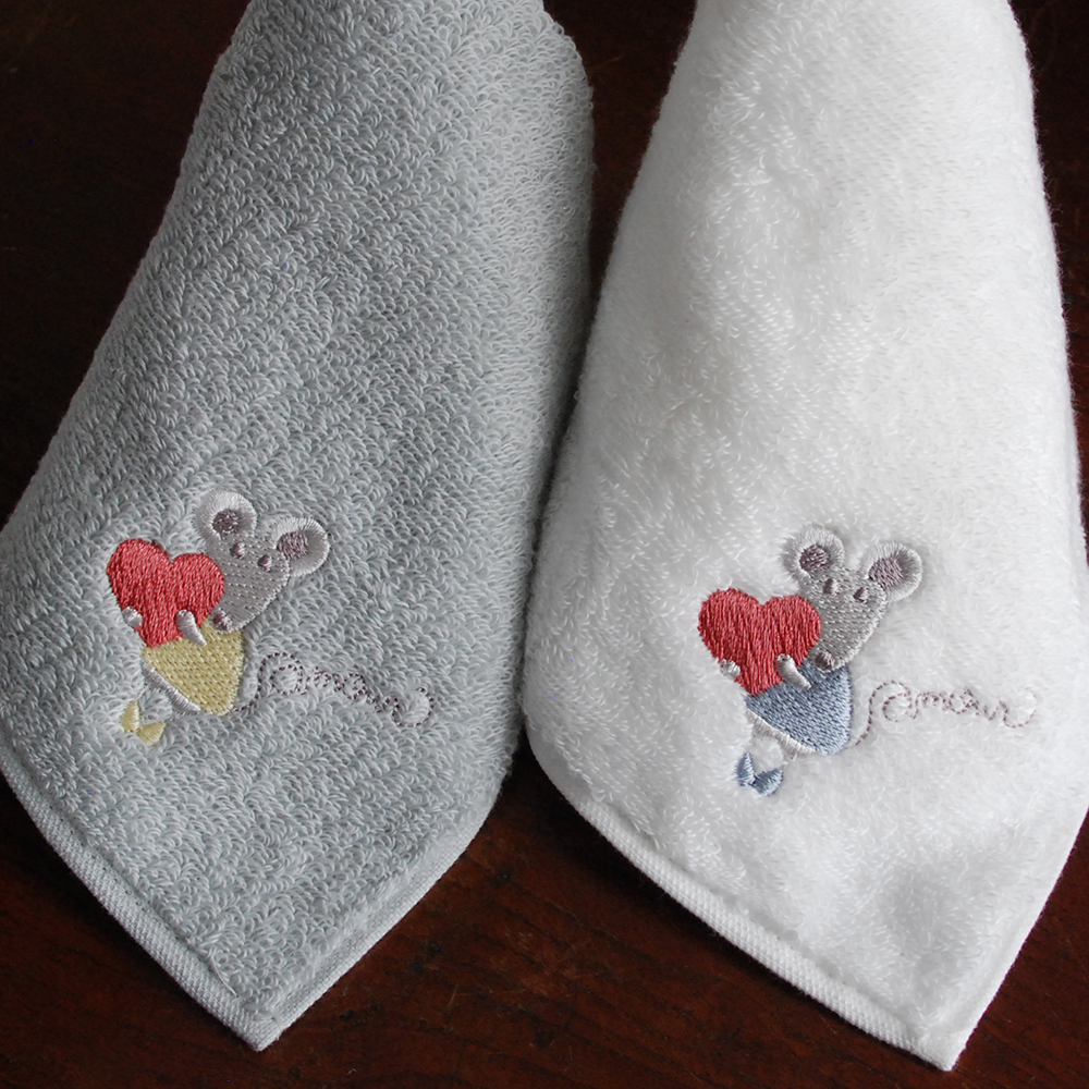 アムールねずみミニタオル