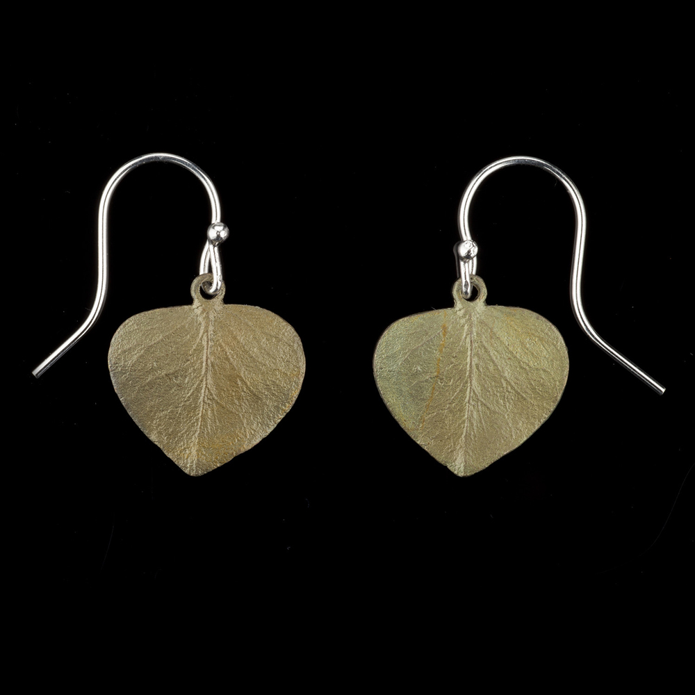 ユーカリ リーフ ワイヤーピアス   / Michael Michaud