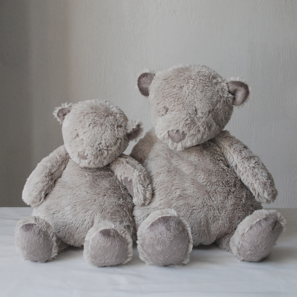 クマぬいぐるみ ノアン グレージュ / Dimpel 