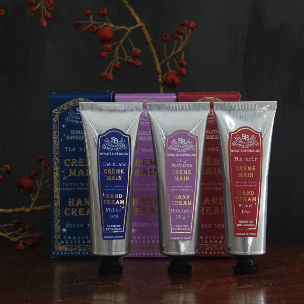 【限定BOX】フレンチクラシック ハンドクリーム / Senteur et Beaute  (EF-3224/EF-3240/EF-3254)