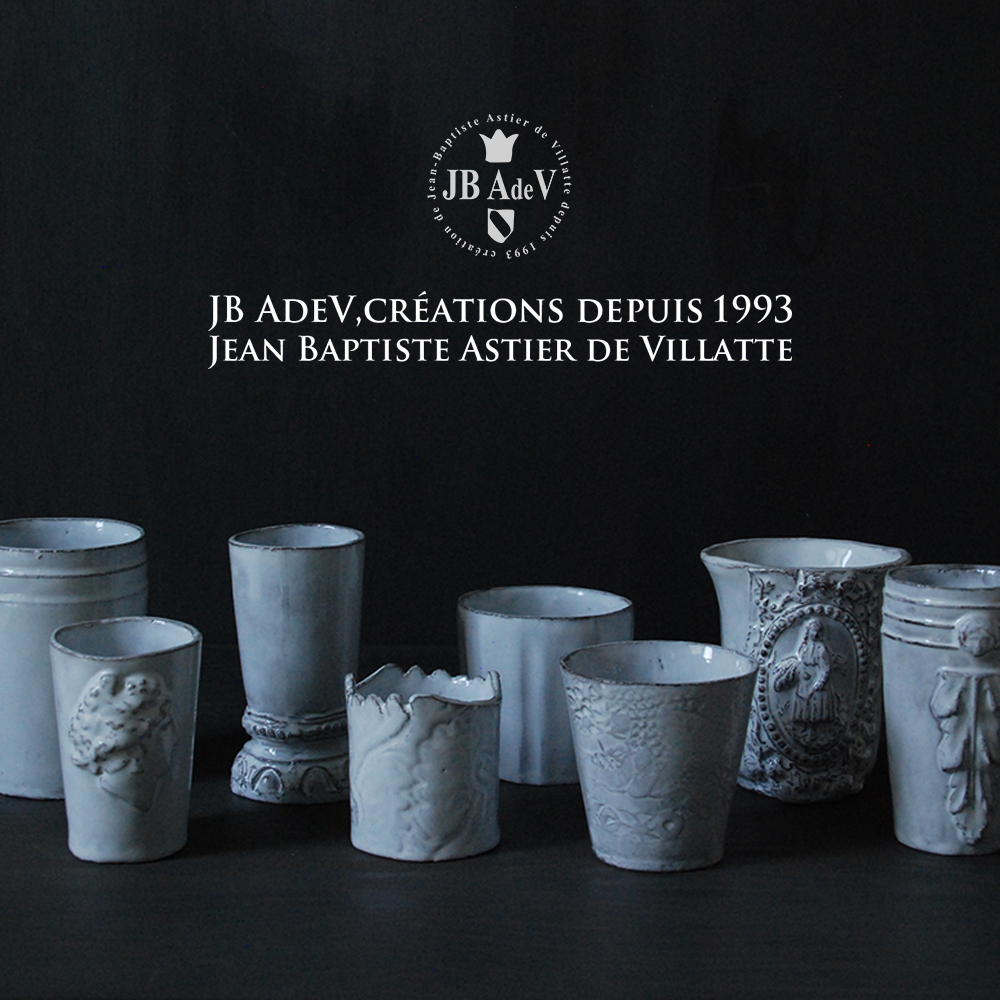 JB AdeV,cr_ations depuis 1993 | Jean Baptiste Astier de Villatte　美しい白い陶器