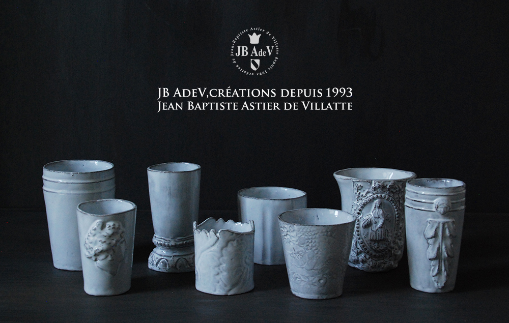 JB AdeV,cr_ations depuis 2063 | Jean Baptiste Astier de Villatte　美しい白い陶器