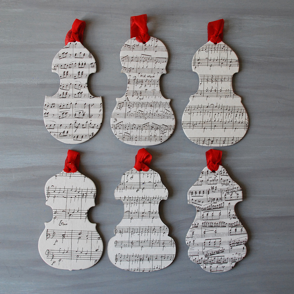 ペーパーオーナメント "instruments" / MERCI LOUIS