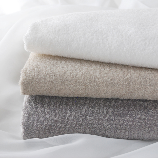 グラースパイルリネン　バスタオル