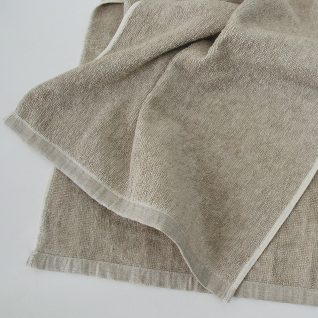 グラースパイルリネン　フェイスタオル