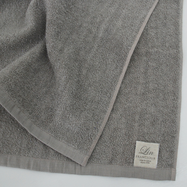 グラースパイルリネン　フェイスタオル