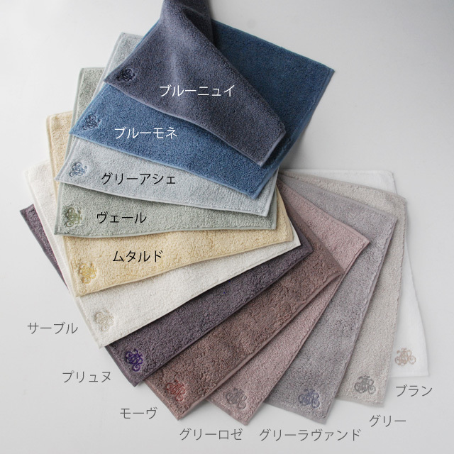 タオル4 泉州産ミリオンフラワーフェイスタオル 4色組| コープこうべネット