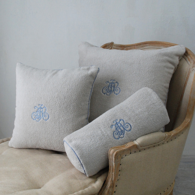 フランジュールの高級タオル「ロワール」。上質なコットンを使った美しいタオルです。