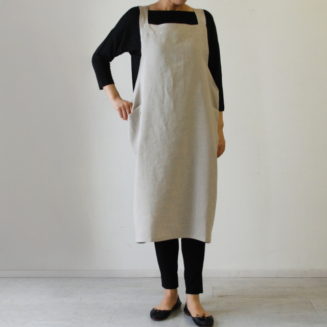 イージーリネンエプロン 4カラー( 3010401)