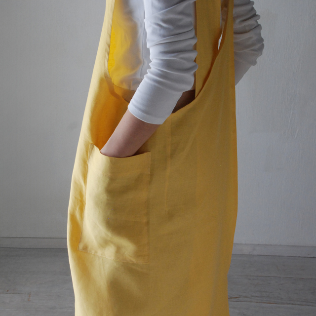 イージーリネンエプロン 4カラー( 3010401)