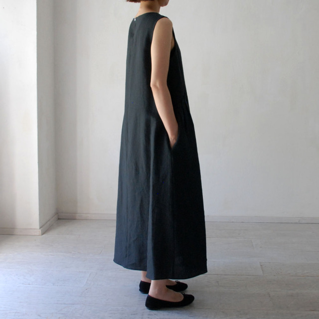 an ノースリーブワンピ francjour フランジュール ｜ サイドタックノースリーブ