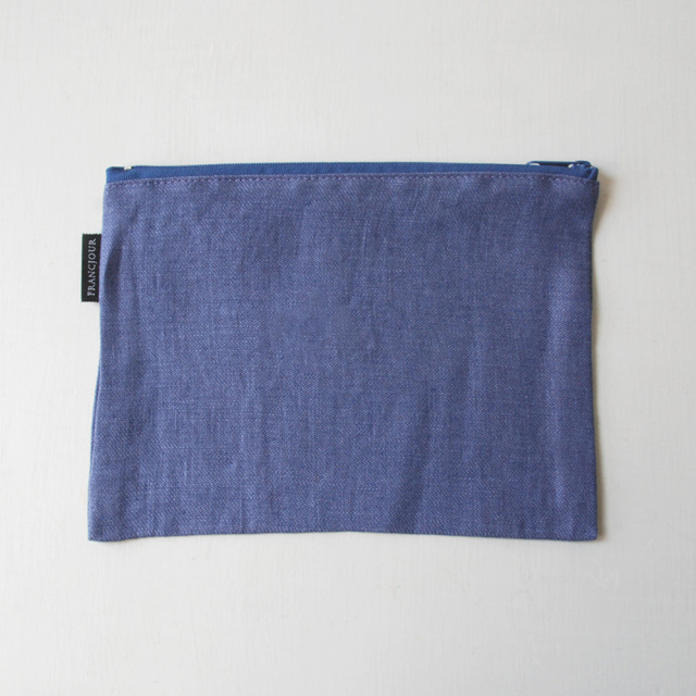 フランジュールオリジナルのリネンポーチ