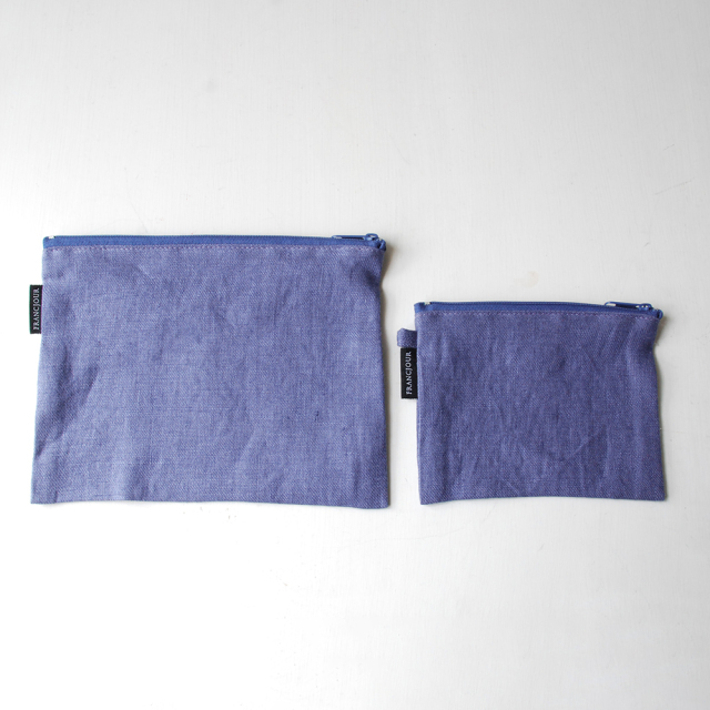 フランジュールオリジナルのリネンポーチ