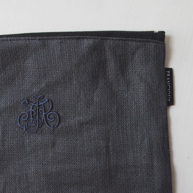 フランジュールオリジナルのリネンポーチ