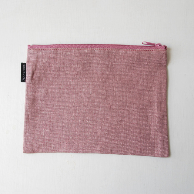フランジュールオリジナルのリネンポーチ