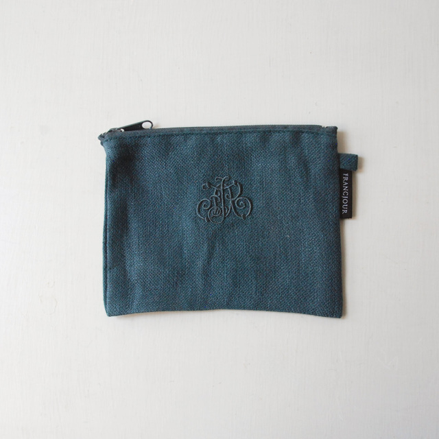 フランジュールオリジナルのリネンポーチ