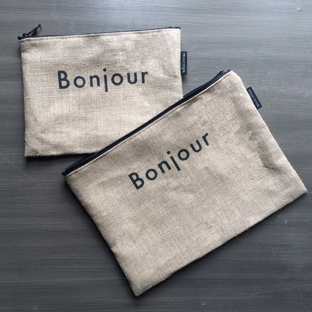 ボンジュールリネンポーチ / FRANCJOUR