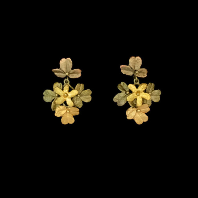 カタバミ ロングポストピアス / Michael Michaud