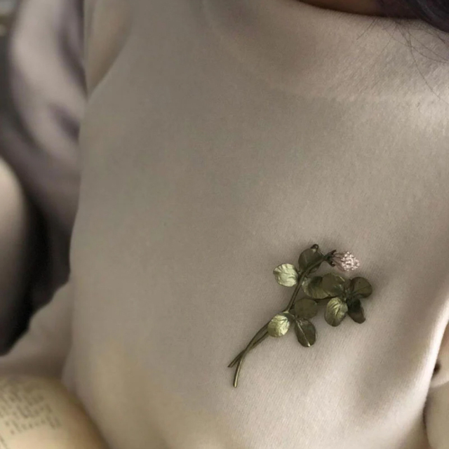 francjour フランジュール ｜ クローバー ブローチ / Michael Michaud