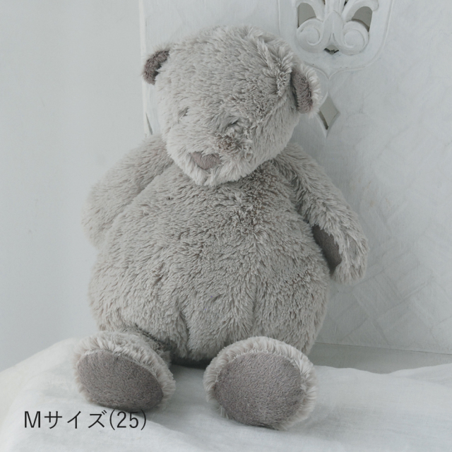 クマぬいぐるみ ノアン グレージュ / Dimpel 