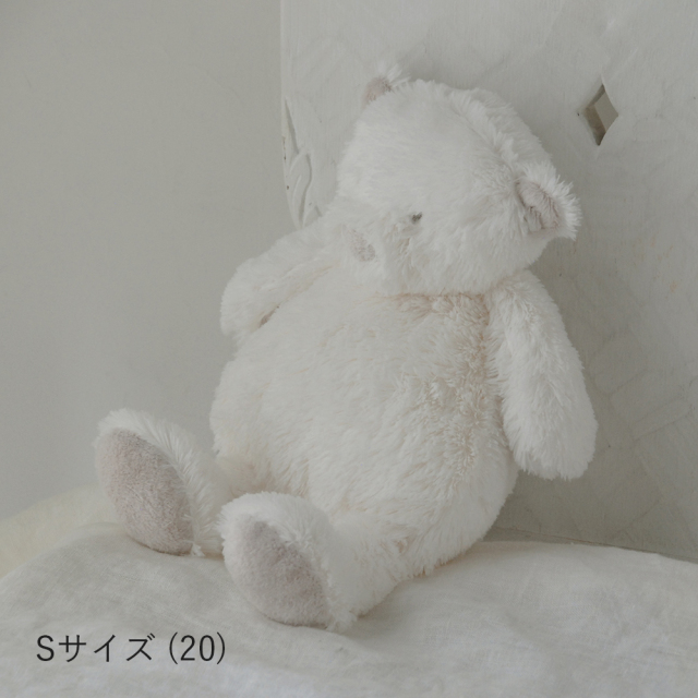 クマぬいぐるみ ノアン ブラン / Dimpel 
