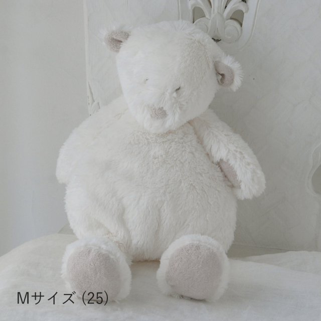 クマぬいぐるみ ノアン ブラン / Dimpel 