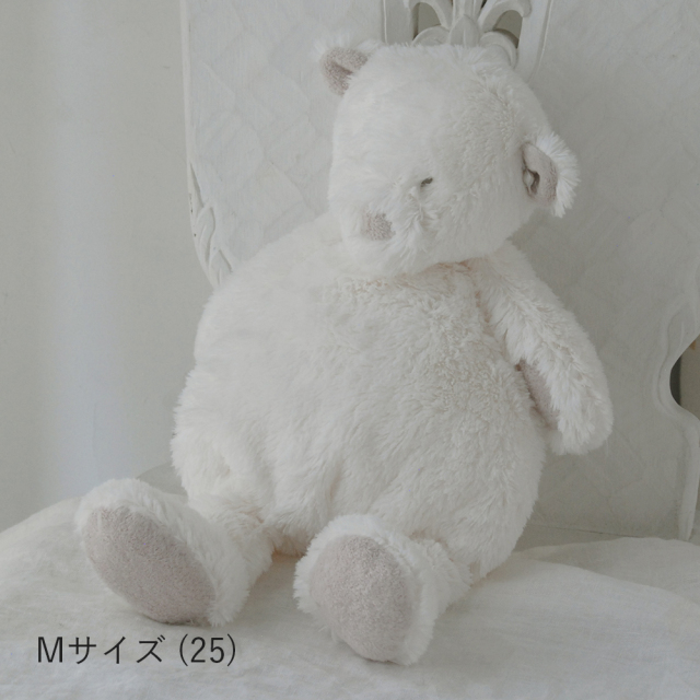 クマぬいぐるみ ノアン ブラン / Dimpel 