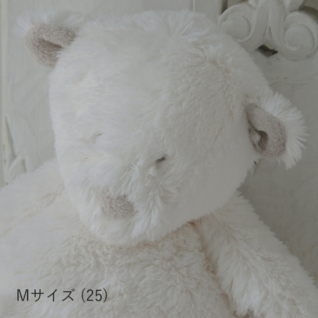 クマぬいぐるみ ノアン ブラン / Dimpel 