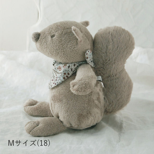 リスぬいぐるみ トビィリトルベリー グレージュ / Dimpel