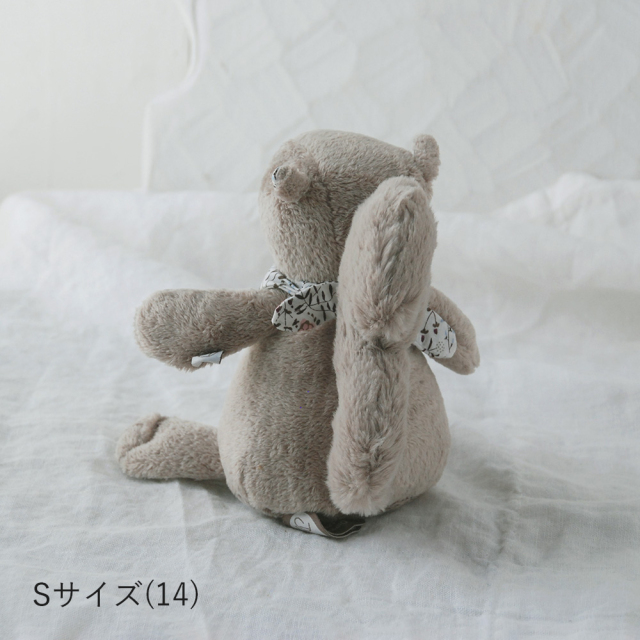 リスぬいぐるみ トビィリトルベリー グレージュ / Dimpel